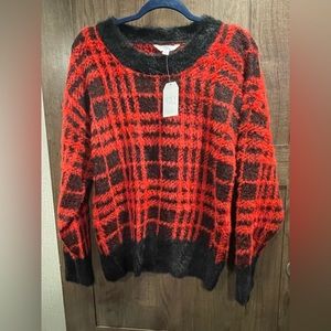 NWT Time and Tru eyelash sweater